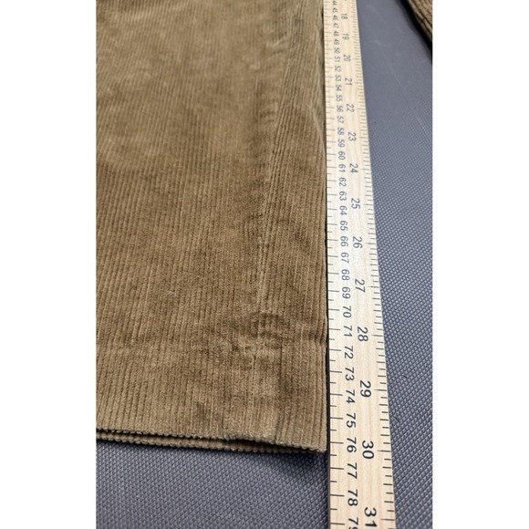 Brooks Brothers Slim Fit Brown Corduroy Pants Men's 30x30 Cotton Elastane Career - Picture 6 of 6